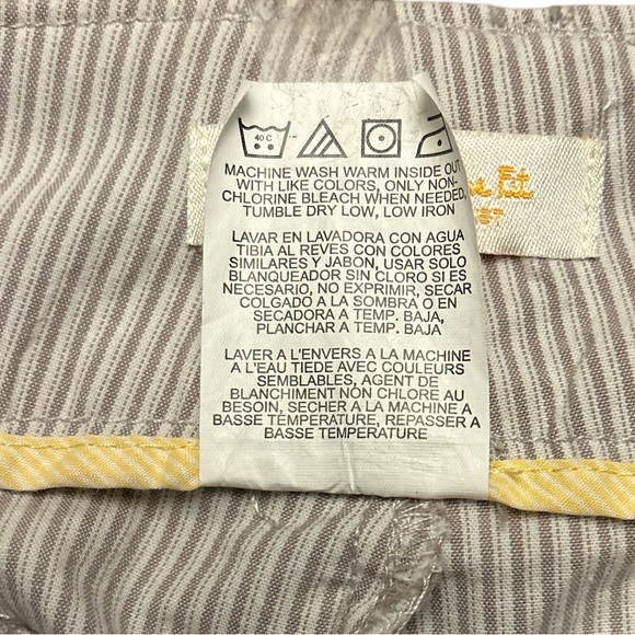 LEE "ONE TRUE FIT" STRIPED PANTS SIZE 4 - Picture 4 of 7